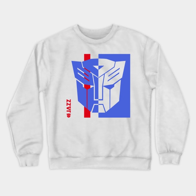 Autobot Jazz Crewneck Sweatshirt by CRD Branding